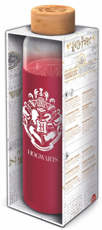 Epee Harry Potter skleněná láhev se silikonovým návlekem 585 ml