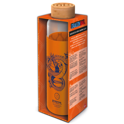 Skleněná láhev s návlekem 585 ml, Dragon Ball