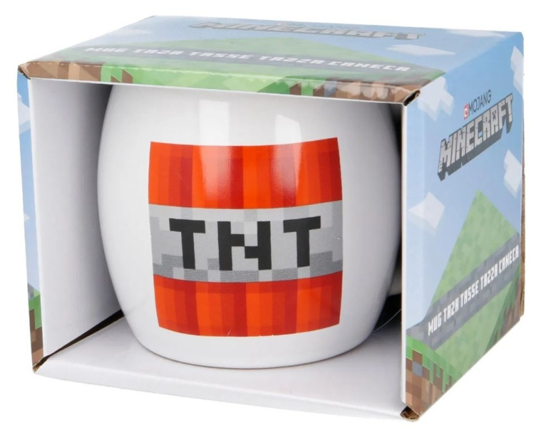 Popron.cz Keramický hrnek Minecraft TNT 380 ml