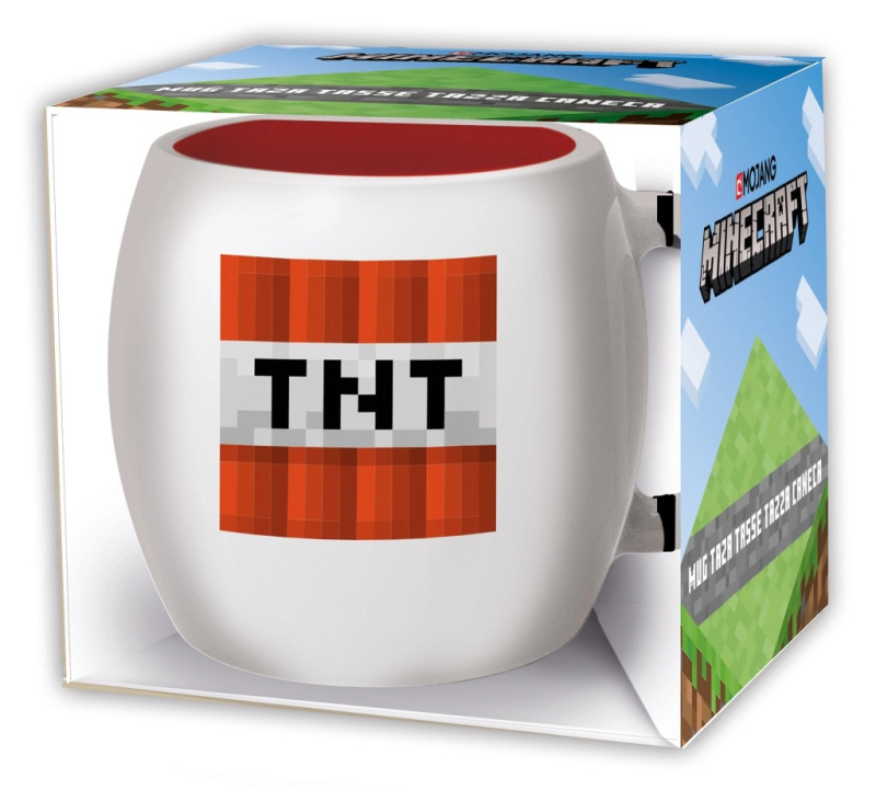Popron.cz Keramický hrnek Minecraft TNT 380 ml
