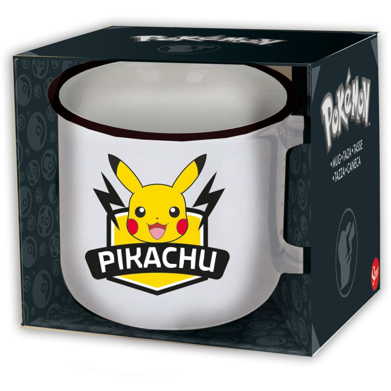 Stor Porcelánový hrnek Pokémoni Pikachu 400 ml