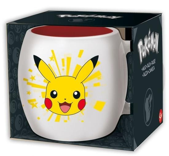 STOR Keramický hrnek Pokémon / hrneček Pokémon Pikachu Globe 380 ml