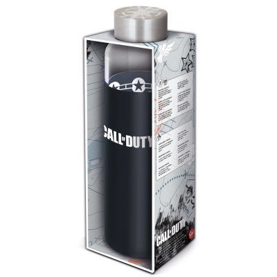 Skleněná láhev s návlekem 585 ml, Call of Duty