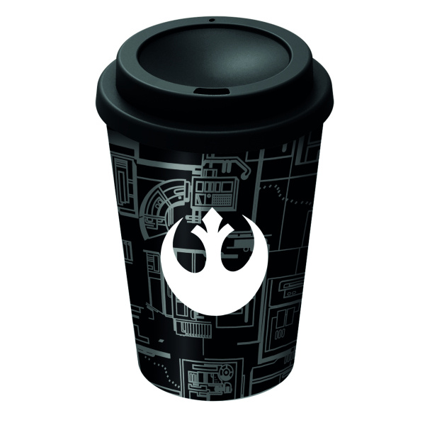 Alltoys Hrnek Star Wars s víčkem 390 ml