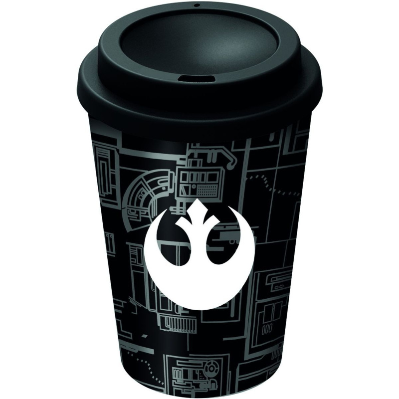 Alltoys Hrnek Star Wars s víčkem 390 ml
