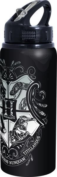 CurePink Hliníková Harry Potter: Erb Bradavic Hogwarts 710 ml