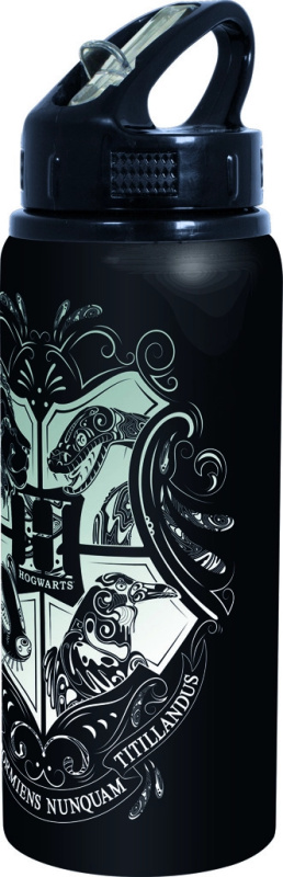 CurePink Hliníková Harry Potter: Erb Bradavic Hogwarts 710 ml