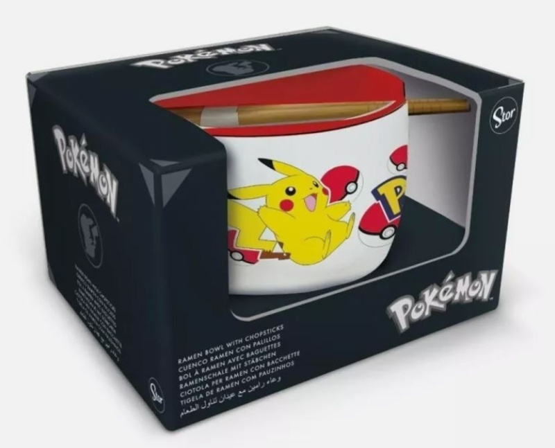 Stor Miska Pokémon Pikachu Ramen 450 ml