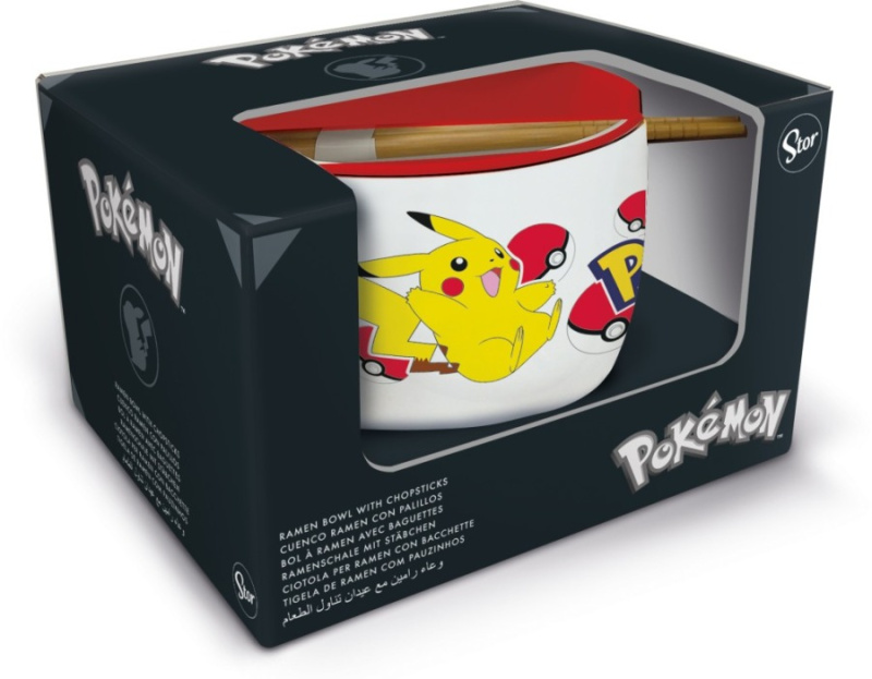 Stor Miska Pokémon Pikachu Ramen 450 ml
