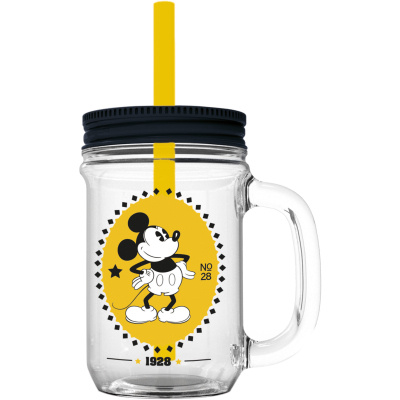 Sklenice plastová Mickey 690 ml