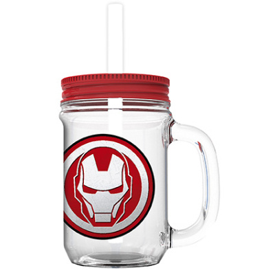 Sklenice plastová 690 ml Marvel