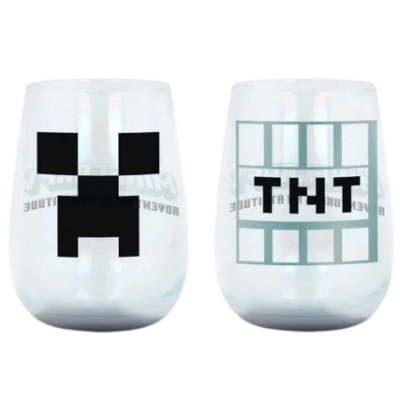 Sada sklenic Minecraft 2ks 500ml