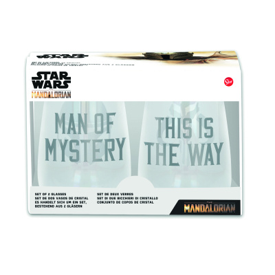 Stor Mandalorian Sada sklenic