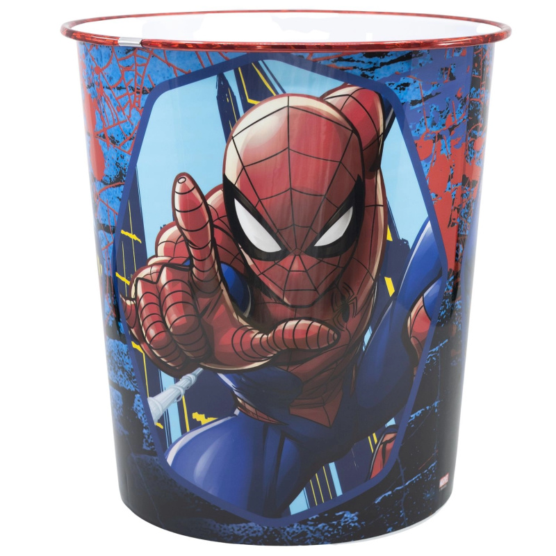 Spider-Man City dětský odpadkový koš 22,5 cm