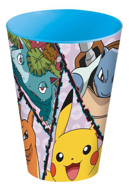 Plastový kelímek Pokémon 430 ml modrý