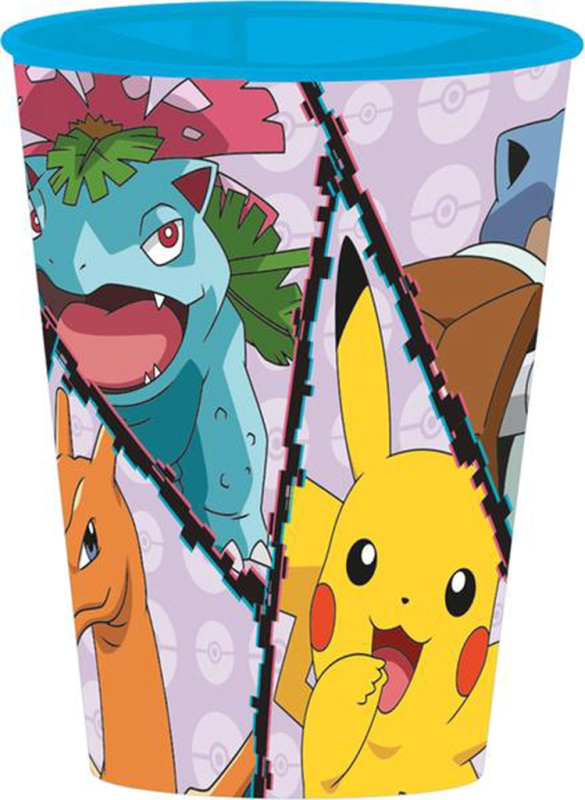 Plastový kelímek Pokémon 260 ml modrý