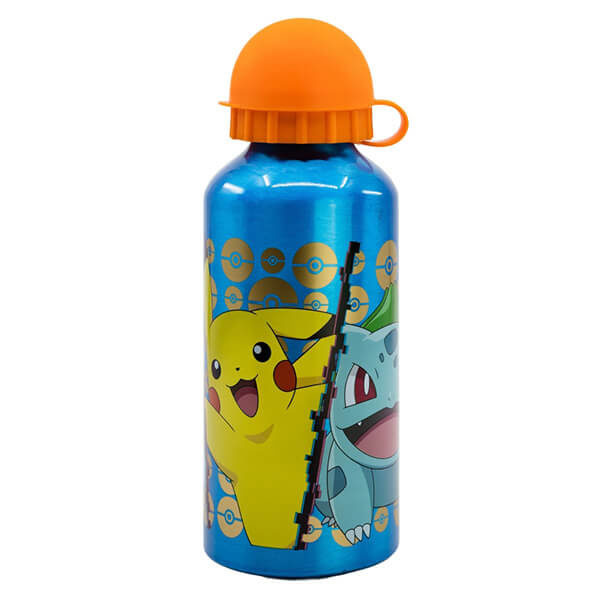 Pokémon lahev na pití s pítkem - modrá - 400 ml