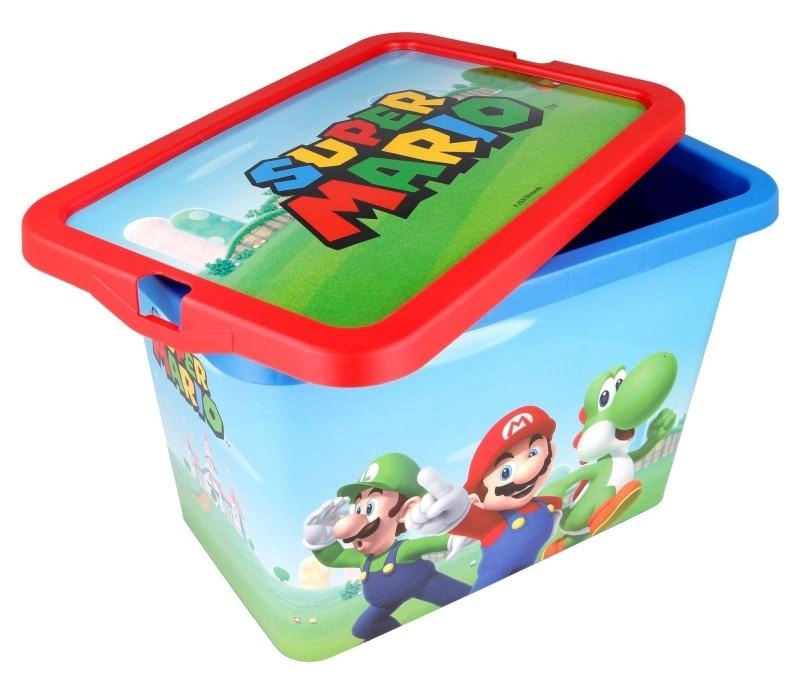 Úložný box s víkem Super Mario