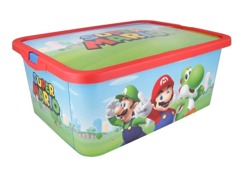 Úložný box s víkem Super Mario