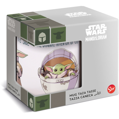 Stor Star Wars: The Mandalorian Hrnek Cute Baby Grogu 325 ml