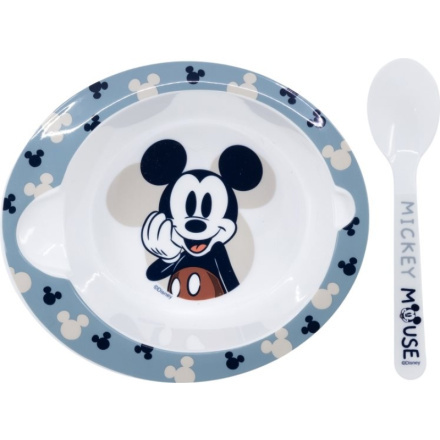 Stor Miska se lžičkou Mickey Mouse 159798