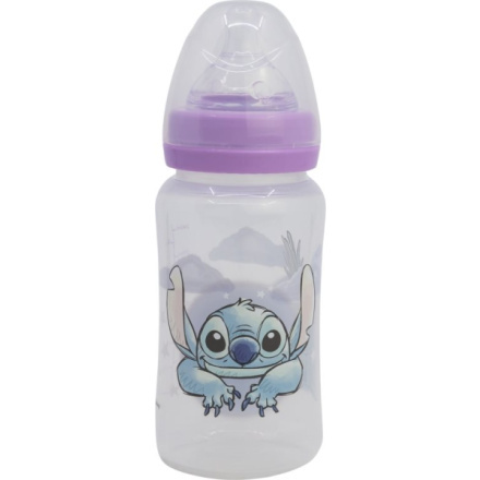 Antikoliková kojenecká láhev Lilo a Stitch 240 ml