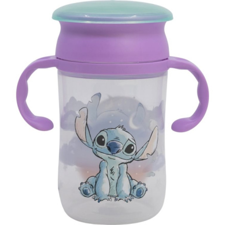 Dětský tréninkový hrneček 395 ml STITCH