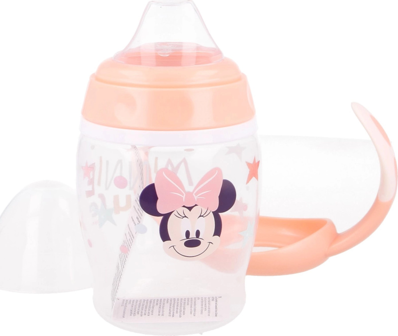 Stor hrneček s oušky a silikon náustkem 270ml Minnie 152698