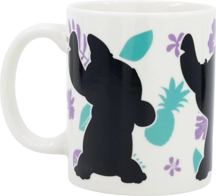 STOR Hrneček keramický měnící barvu Stitch 325 ml