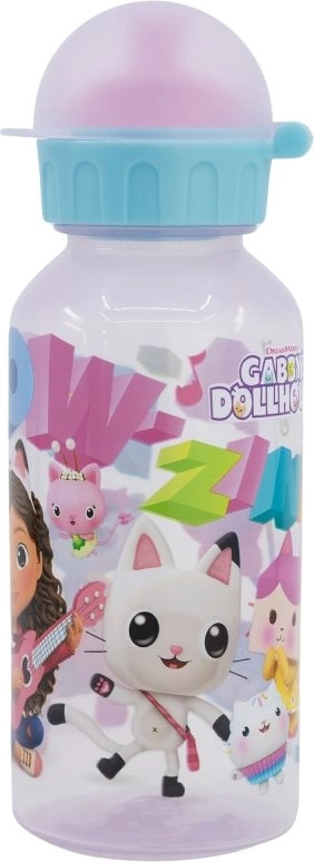 Dětská plastová láhev Gábinin kouzelný domek 370 ml