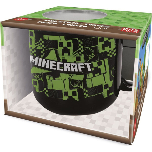 Hrnek Minecraft - Iconic Mono 400 ml
