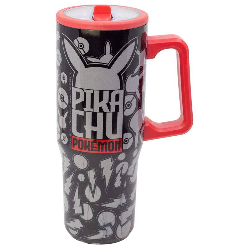 Pokémon Termohrnek s brčkem a uchem 920 ml