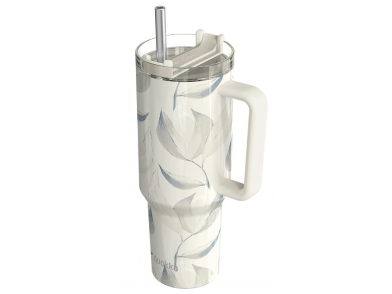 Nerezový termohrnček so slamkou Stream Cotton 1200 ml