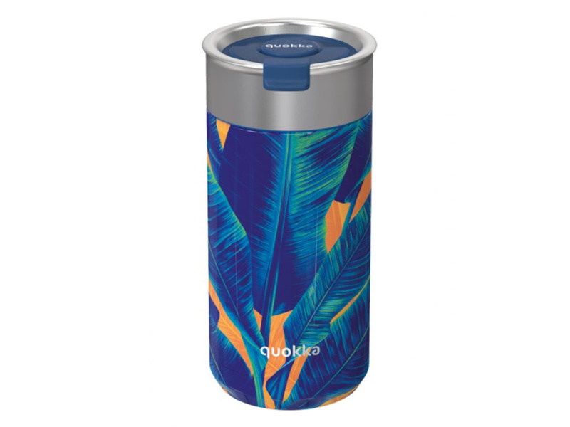 Nerezový termohrnček so sitkom Boost Blue Jungle 400 ml