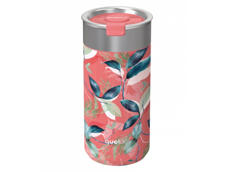 Quokka Nerezový termohrnek se sítkem Boost: Exotic Pink 400ml