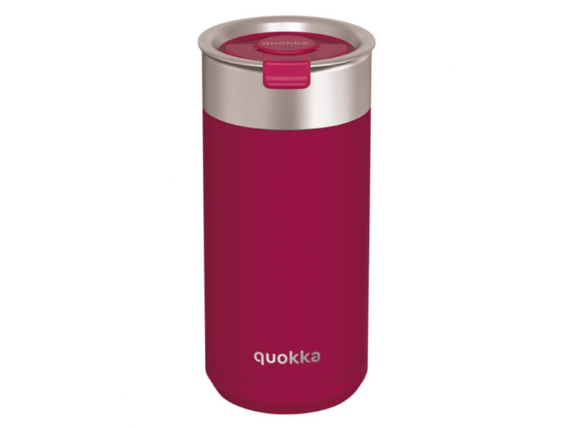 Quokka Nerezový termohrnek se sítkem Boost: Maroon 400ml