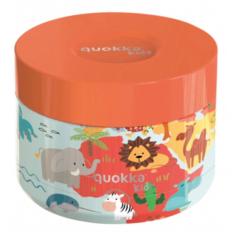 Nerezová termonádoba na jídlo Quokka Whim Map of Life 360 ml