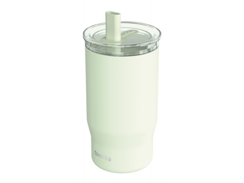 Nerezový termohrnček so slamkou Mist Pastel Green 720 ml