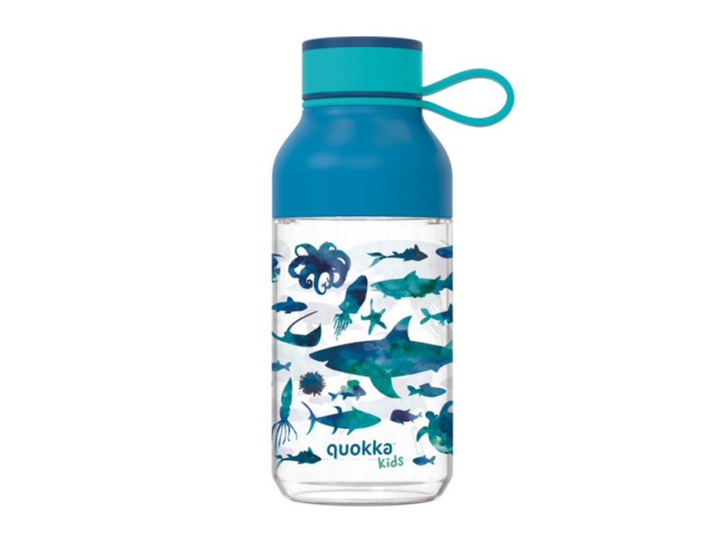 Quokka Ice Kids láhev s poutkem Sea Animals 430 ml