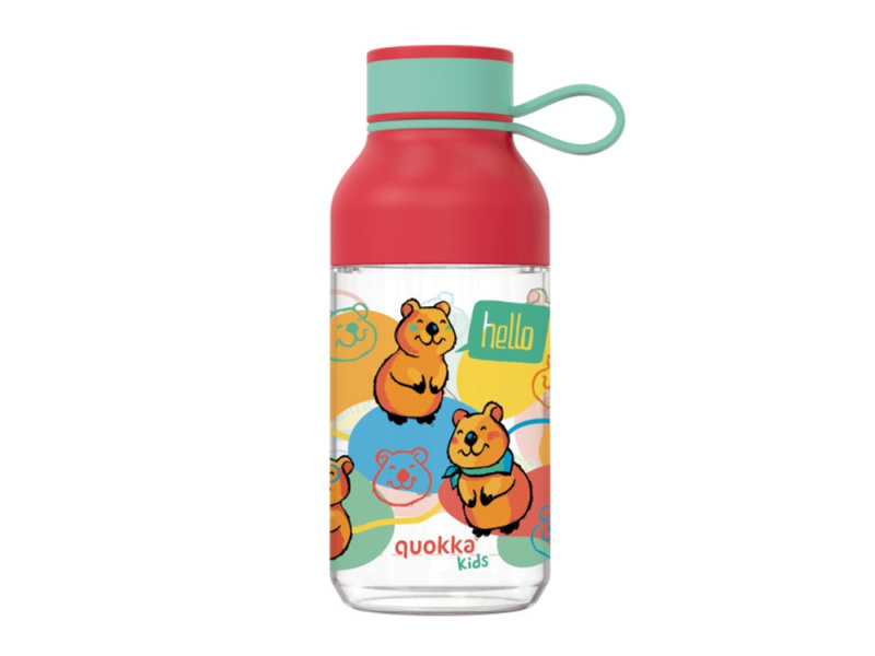 QUOKKA Kids Tritan Ice with Strap (430 ml)