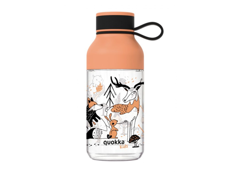 Quokka Ice Kids láhev s poutkem In the Woods 430 ml