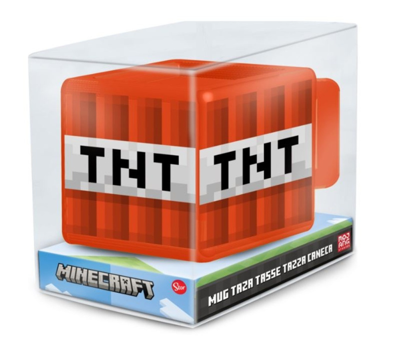 EPEE Merch Minecraft Hrnek 3D TNT Box STOR 440 ml