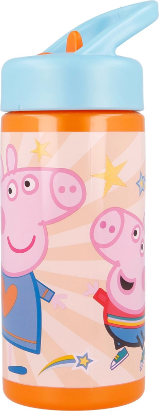 STOR Láhev na pití Prasátko Peppa 410 ml