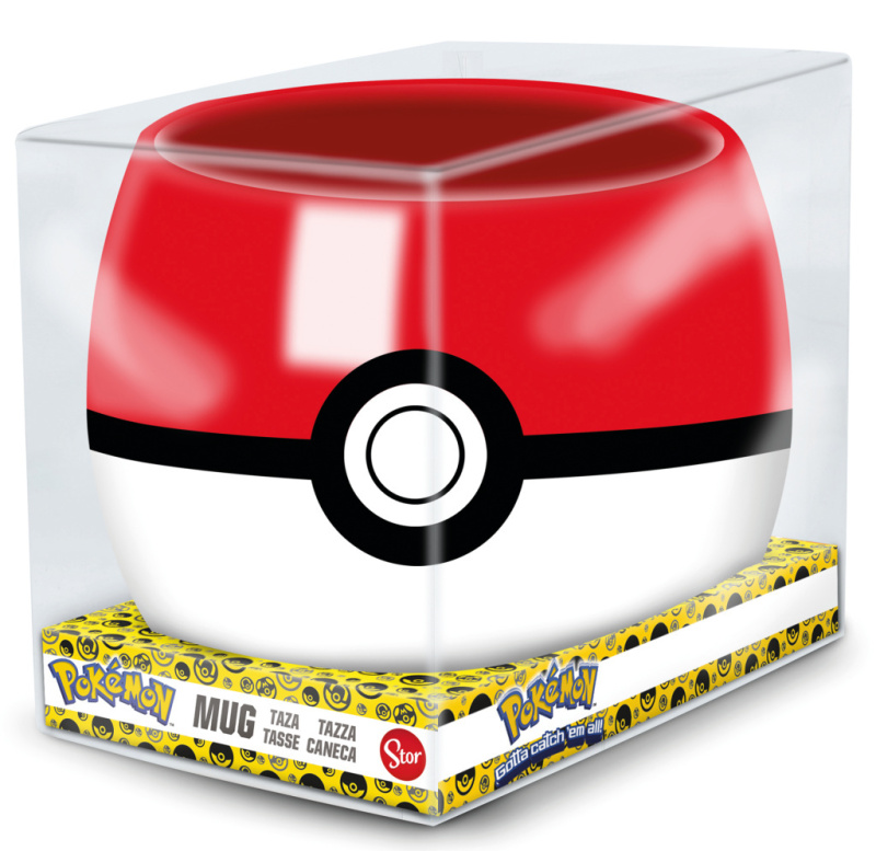 GB eye Keramický 3D hrnek Pokémon Pokeball 350 ml