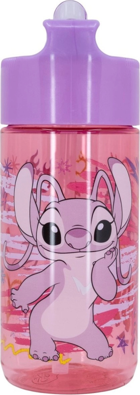 Stor tritanová láhev na pití Stitch: Angel 430 ml - 1 kus
