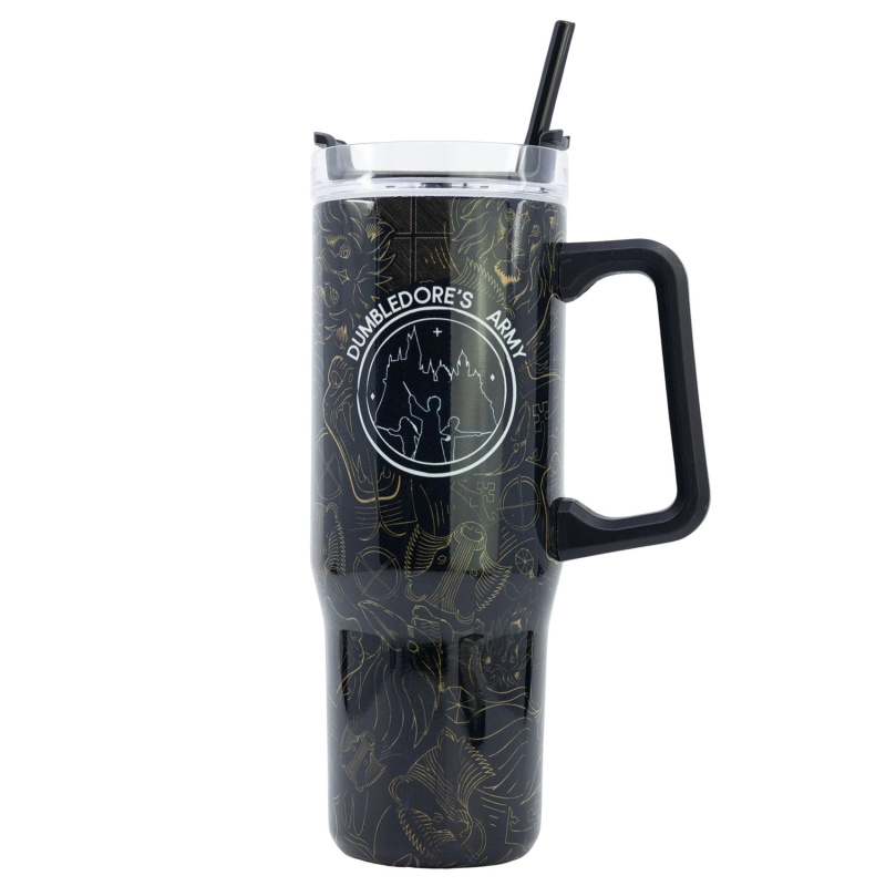 Izolovaný XL cestovní termohrnek z nerezové oceli Harry Potter Golden Magic 940 ml - 1 kus