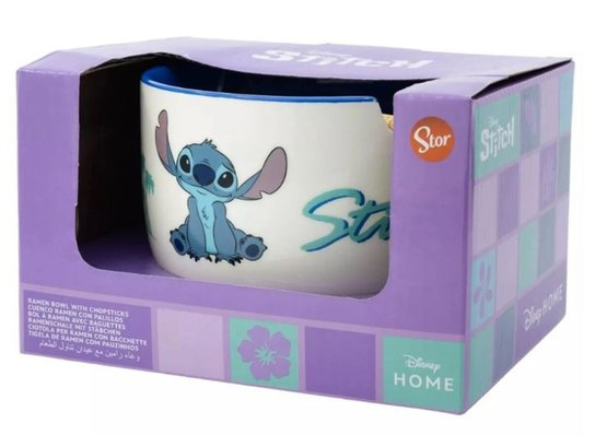Stitch Ramen miska a hůlky dárkový set