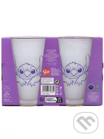 Stitch Set sklenic