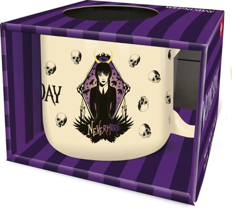 Hrnek Wednesday - Nevermore 400 ml