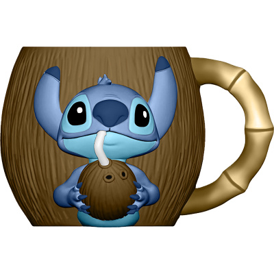 Stitch Hrnek 3D Kokos EPEE 420 ml